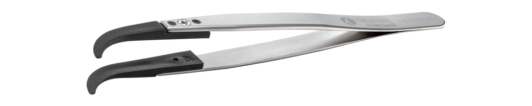 Ideal-tek 2ABSVR.SA.1.ITU Plastic Repl SV tip tweezers 2ABSVR.SA, SS Anti-Mag, OAL 130mm, 5, 12in, (#A2ABSV tips)