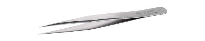 Ideal-tek 3.C.0.ITU High Precision tweezers 3.C, Carbon Steel, OAL 120mm, 4.72in