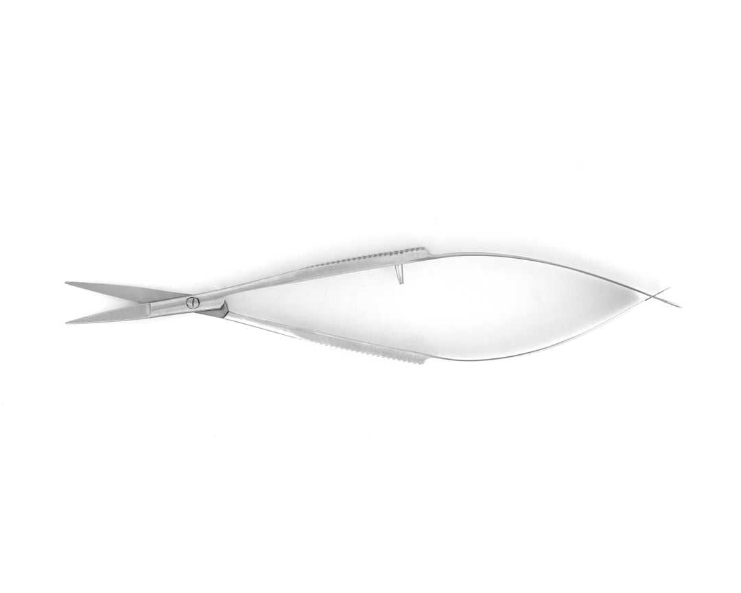 Ideal-tek 346MS.B.IT Micro scissors 346MS.B, straight, Stainless, OAL 120mm, 4.72in