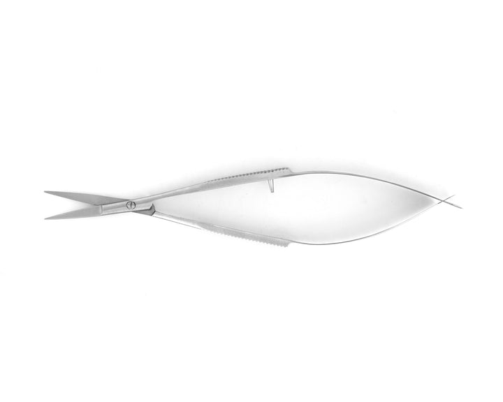 Ideal-tek 346MS.B.IT Micro scissors 346MS.B, straight, Stainless, OAL 120mm, 4.72in