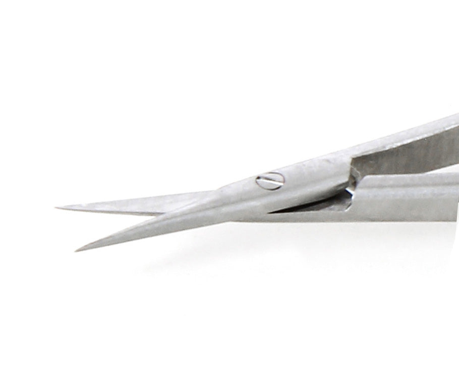 Ideal-tek 347MS.9.IT Micro scissors 347MS.B, straight, Stainless, OAL 100mm, 3.94in