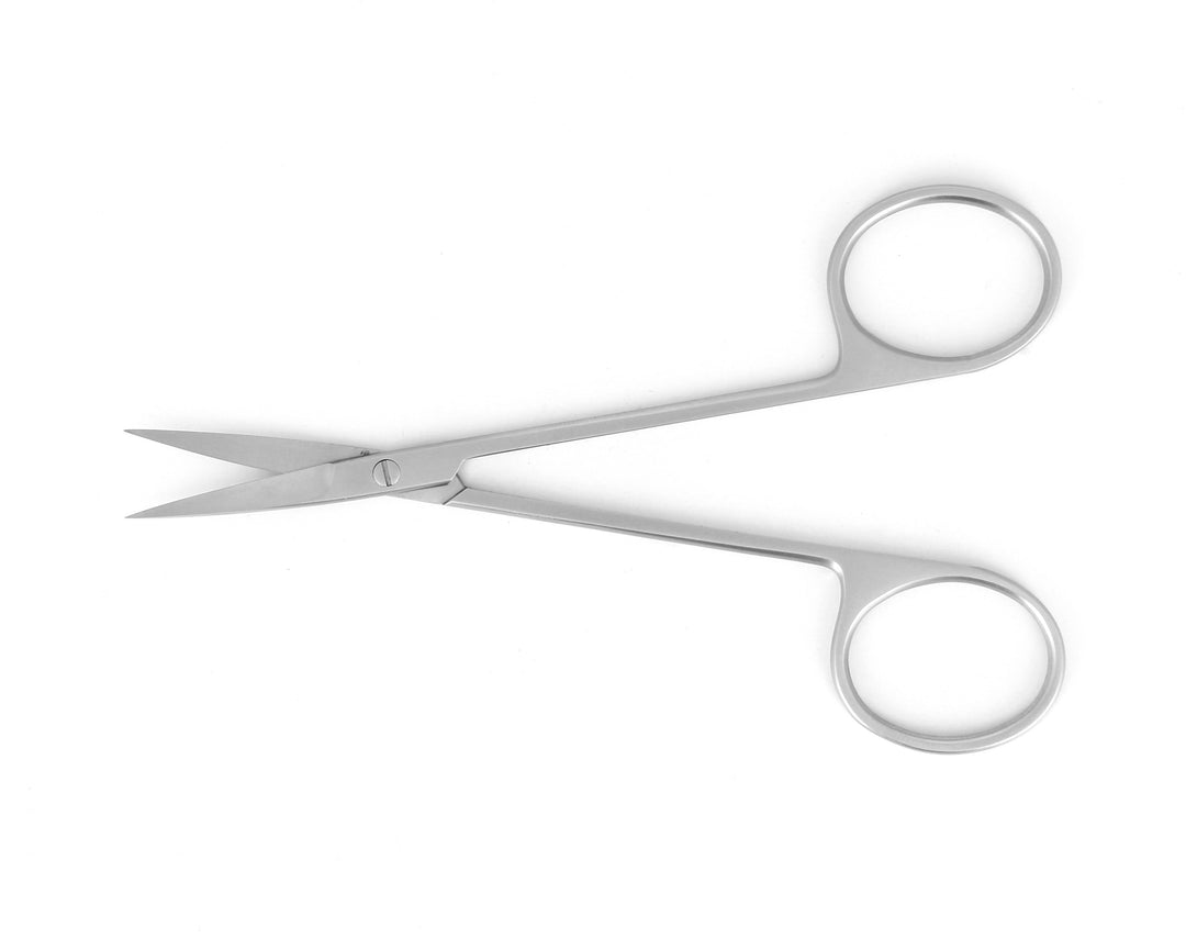 Ideal-tek 351S-45.P.IT High Precision Iris scissors 351S-45, Stainless, OAL 110mm, 4.33in