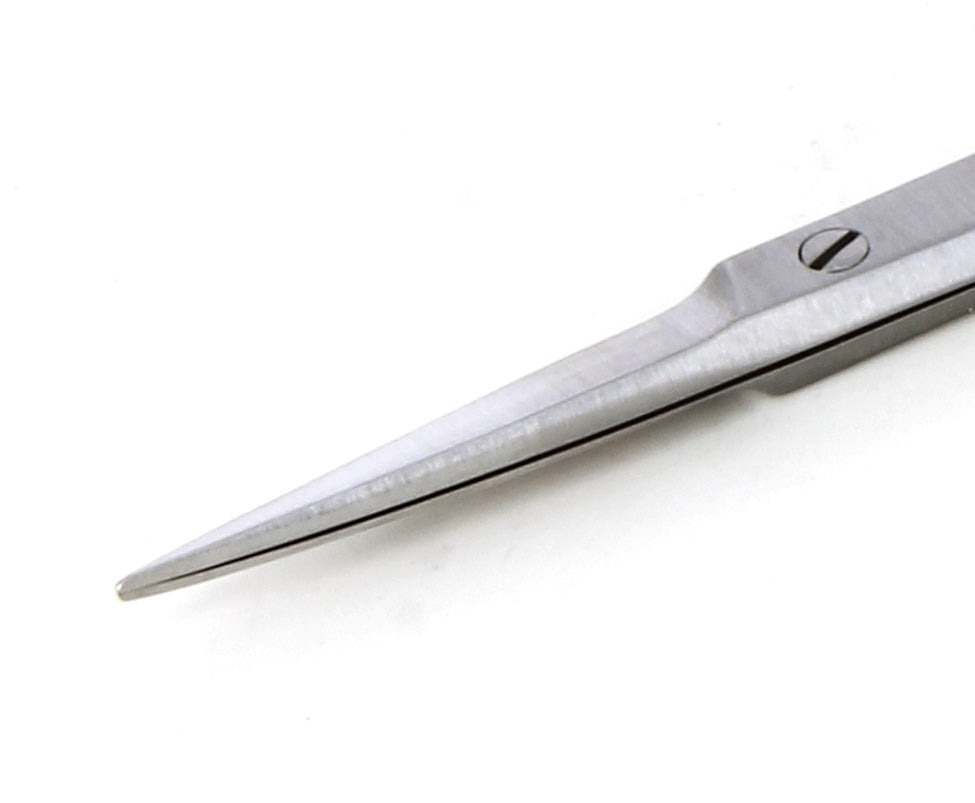 Ideal-tek 351S-TC-45.9.IT High Precision Iris scissors 351S-TC-45, Stainless, Tungsten Carbide insert, OAL 115mm, 4.53in