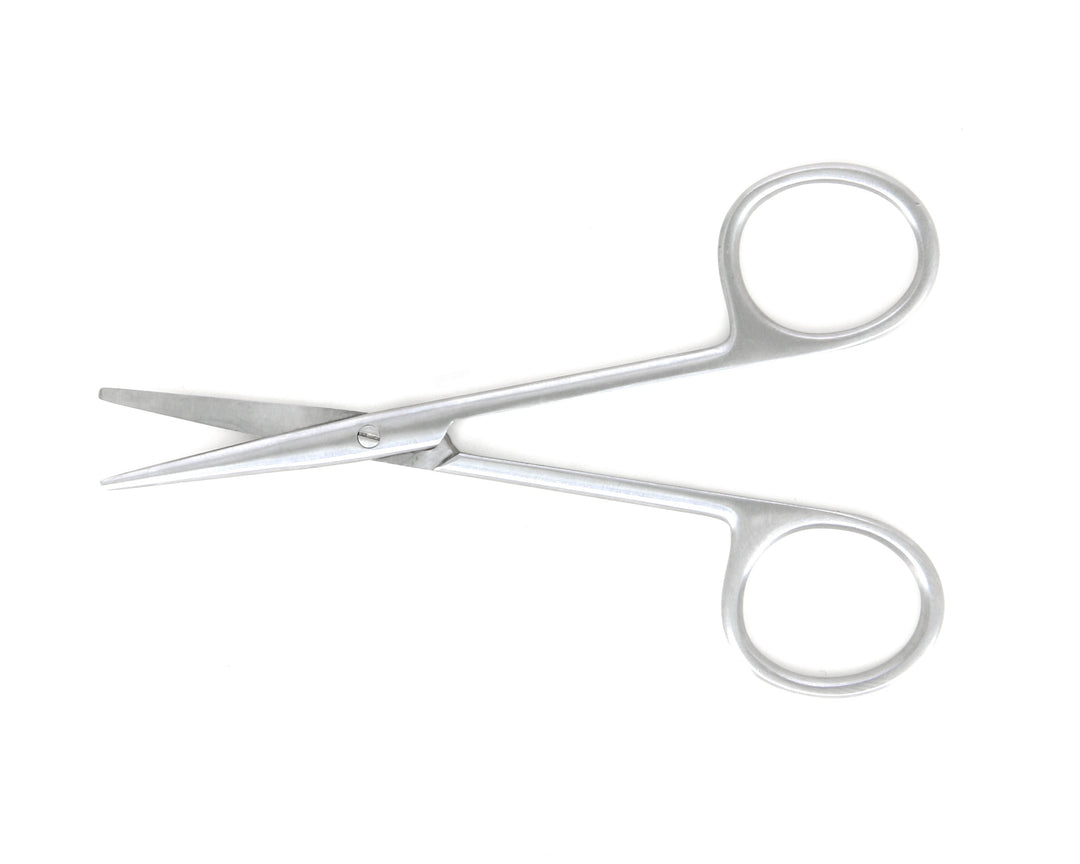 Ideal-tek 356S-40.B.IT Precision Strabismus scissors 356S-40.B, Stainless, OAL 105mm, 4.17in