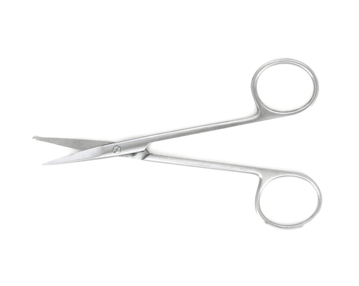 Ideal-tek 358S-BAL-45.9.IT High Precision Vascular scissors 358S-BAL-45, Stainless, OAL 120mm, 4.72in