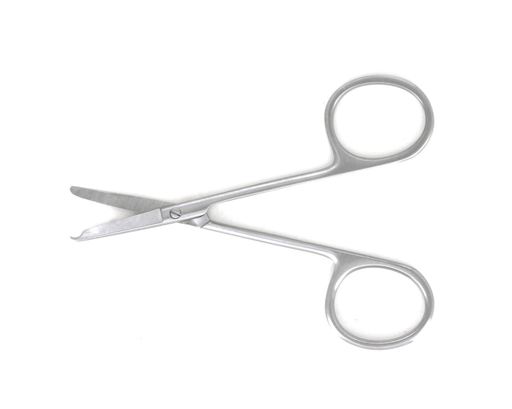 Ideal-tek 358S-SU-35.9.IT High Precision Suture scissors 358S-SU-35, Stainless, OAL 90mm, 3.54in