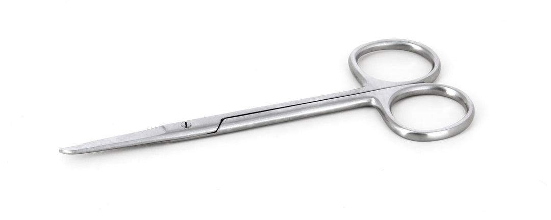 Ideal-tek 358S-SU-45.B.IT Precision Suture scissors 358S-SU-45.B, Stainless, OAL 115mm, 4.53in