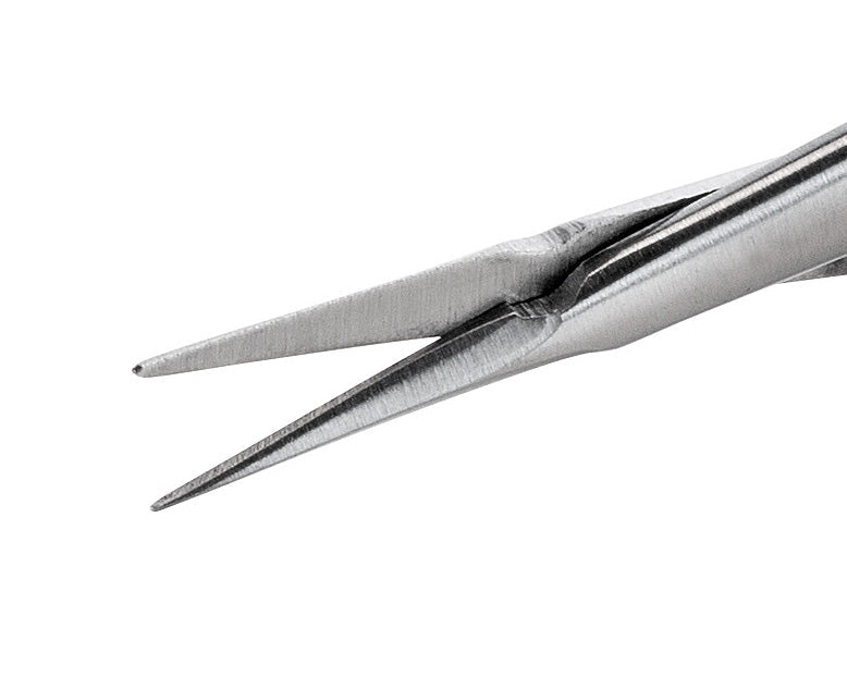 Ideal-tek 366MS.B.IT Micro scissors 366MS.B, straight, Stainless, OAL 90mm, 3.54in