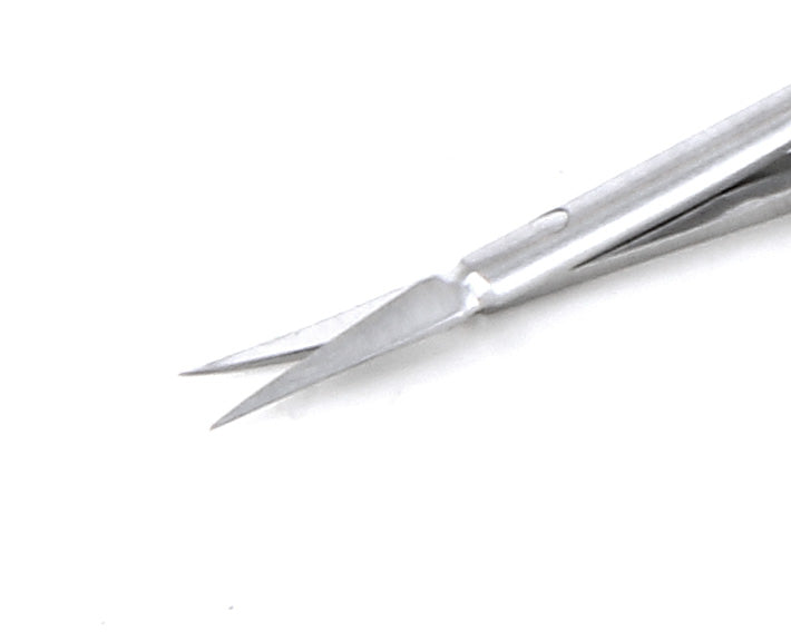 Ideal-tek 372MS.9.IT Micro scissors 372MS, straight, Stainless, OAL 85mm, 3.35in