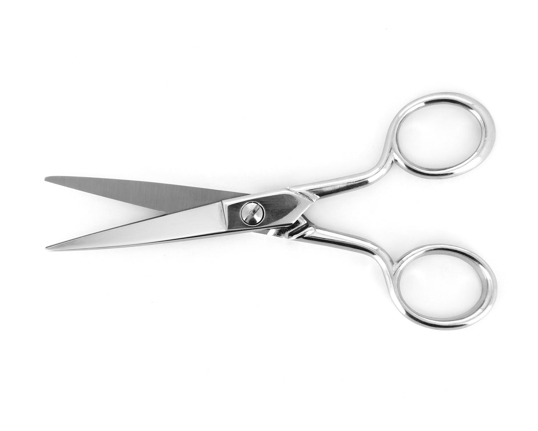Ideal-tek 372S-Y50.NP.IT ProCut scissors 372S-Y50.NP, straight, Carbon Steel, Nickel plated, OAL 130mm, 5.12in