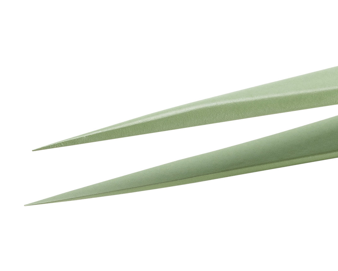 Ideal-tek 3C.SA.T.0.ITU PTFE coated High Precision tweezers 3C.SA.T, SS Anti-Mag, OAL 110mm, 4.33in