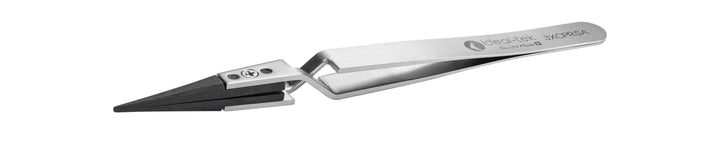 Ideal-tek 3XCPR.SA.1.ITU Plastic Repl CP tip tweezers 3XCPR.SA, Reverse, SS Anti-Mag, OAL 130mm, 5, 12in, (#A3CP tips)