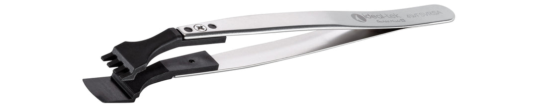 Ideal-tek 4WFSVR.SA.1.ITU Plastic Repl SV tip tweezers 4WFSVR.SA, SS Anti-Mag, OAL 130mm, 5, 12in, (#A4WFSV tips)
