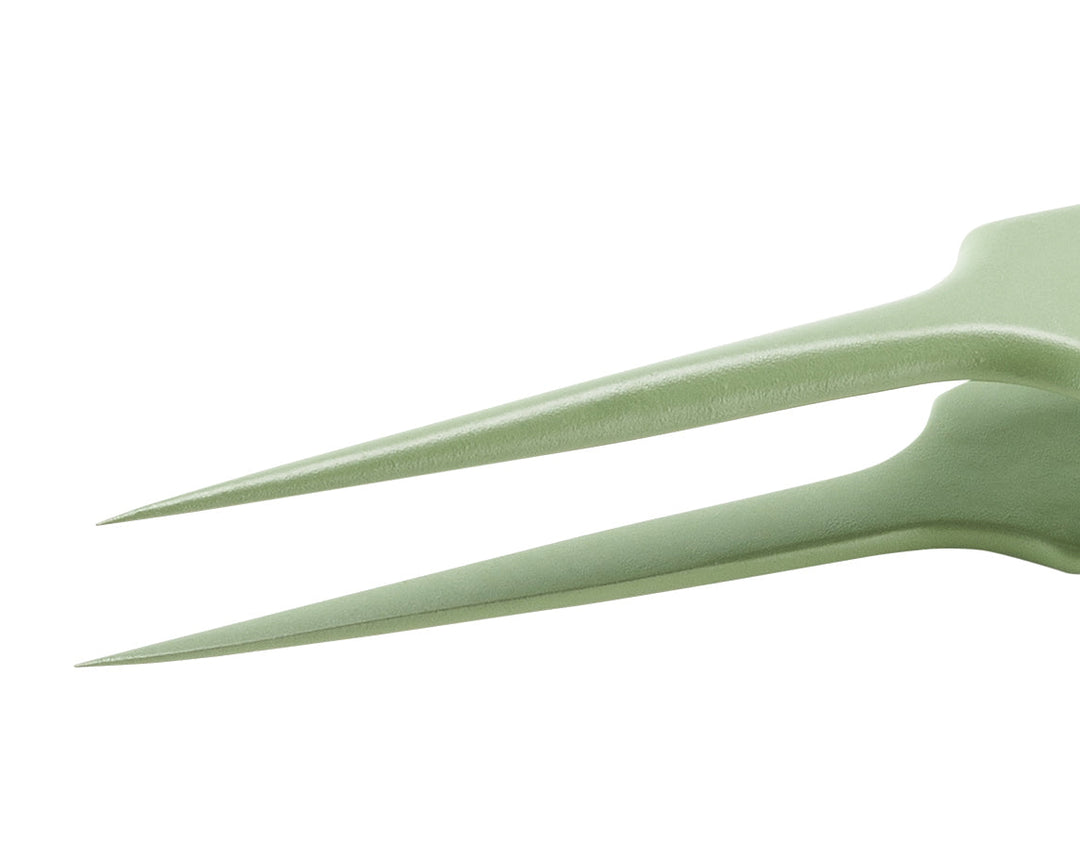 Ideal-tek 5.SA.T.0.ITU PTFE coated High Precision tweezers 5.SA.T, SS Anti-Mag, OAL 110mm, 4.33in