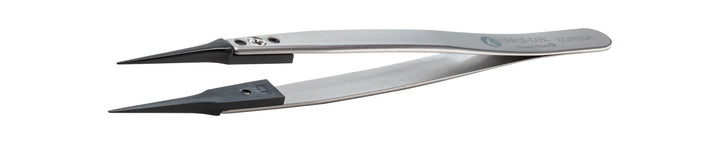 Ideal-tek 5CPR.SA.1.ITU Plastic Repl CP tip tweezers 5CPR.SA, SS Anti-Mag, OAL 130mm, 5, 12in, (#A5CP tips)