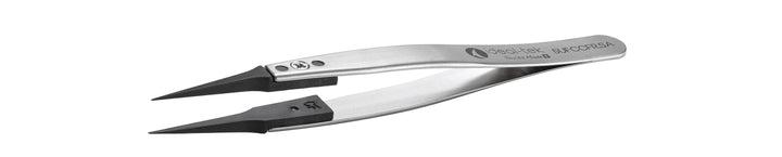 Ideal-tek 5UFCCFR.SA.1.IT Plastic Repl CF tip tweezers 5UFCCFR.SA, SS Anti-Mag, OAL 115mm, 4, 53in, (#A5UFCF tips)
