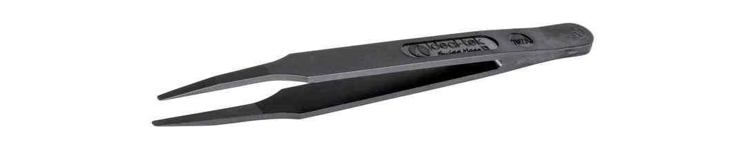 Ideal-tek 702A.SV.ITU Full Plastic tweezers 702A.SV, PVDF, OAL 115mm, 4.53in