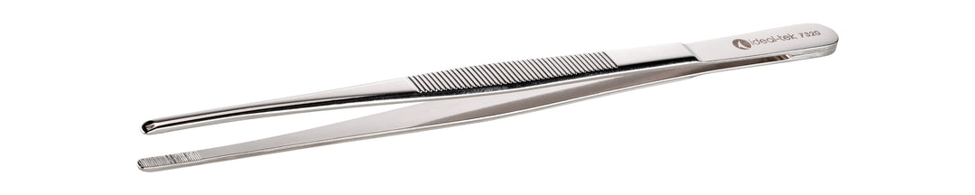 Ideal-tek 7320.C.NP.9.ITU Stong tweezers 7320.C.NP, Nickel plated, Carbon Steel, OAL 200mm, 7.87in