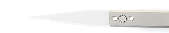 Ideal-tek 74MZ.SA.0.ITU Ceramic Repl tweezers 74MZ.SA, SS Anti-Mag, OAL 140mm, 5, 51in, (#A74MZ tips)