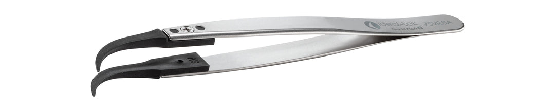Ideal-tek 7SVR.SA.1.ITU Plastic Repl SV tip tweezers 7SVR.SA, SS Anti-Mag, OAL 130mm, 5, 12in, (#A7SV tips)
