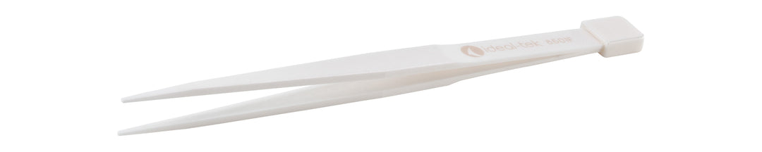 Ideal-tek 8501F.ITU Full Ceramic tweezers 8501F, Zirconia ceramic, OAL 125mm, 4.92in
