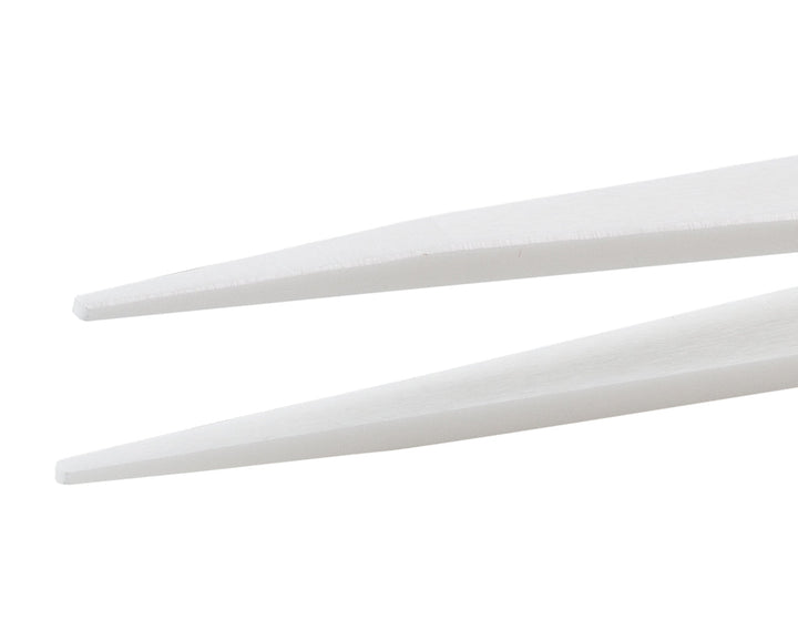 Ideal-tek 8501F.ITU Full Ceramic tweezers 8501F, Zirconia ceramic, OAL 125mm, 4.92in
