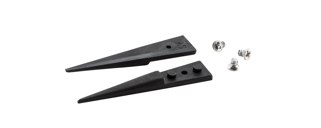Ideal-tek A00SV Tips: straight, thick, squared, strong (for #00SVR.SA Tweezers). OAL: 40mm, 1.57in