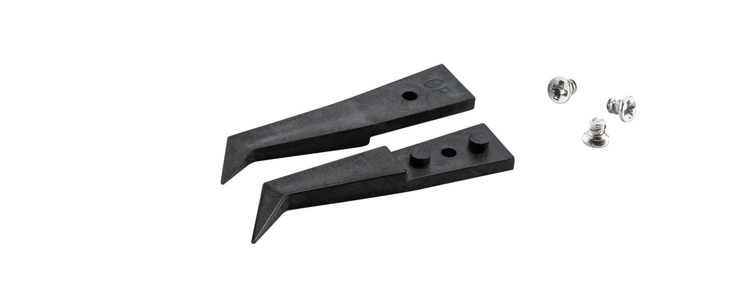 Ideal-tek A246CP Tips: thin, angled head (for #246CPR.SA Tweezers). OAL: 36mm, 1.42in