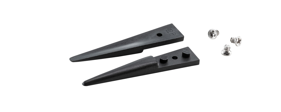 Ideal-tek A249CP Tips: straight, thick, beveled, strong (for #249CPR.SA Tweezers). OAL: 40mm, 1.57in