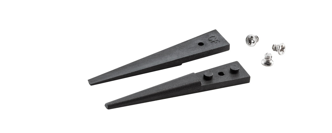 Ideal-tek A279CF Tips: straight, thick, squared, flat (for #279CFR.SA Tweezers). OAL: 40mm, 1.57in