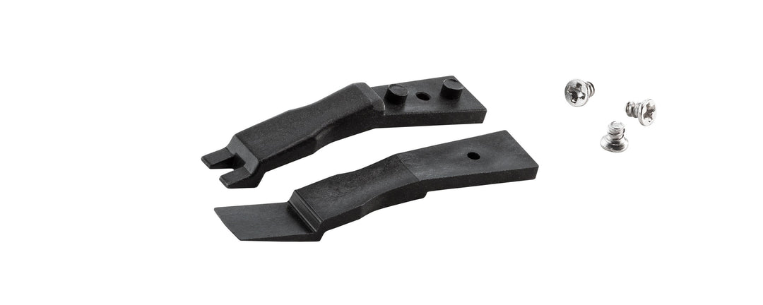 Ideal-tek A2WFSV Tips: handling 2in, top fingers, stepped bottom paddle (for #2WFSVR.SA Tweezers). OAL: 40mm, 1.57in