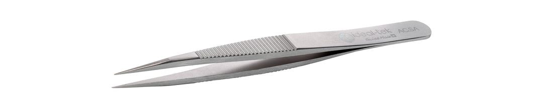 Ideal-tek AC.SA.0.ITU High Precision tweezers AC.SA, SS Anti-Mag, OAL 110mm, 4.33in