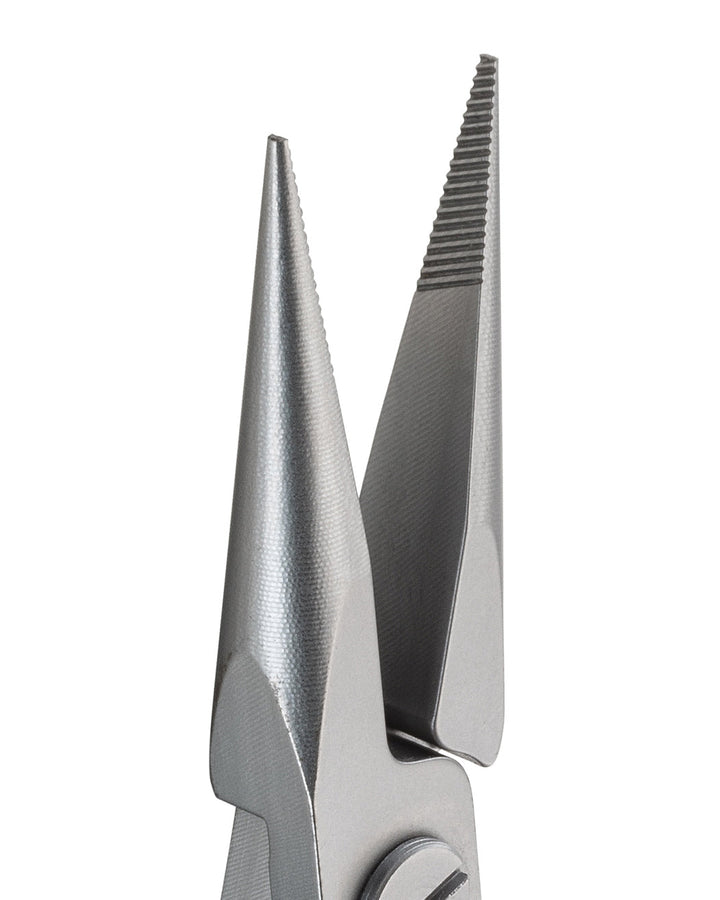 Ideal-tek ES6024.CR.BG.ITU Ergo-tek Slim HP pliers 6024, Long Snipe Nose serrated, OAL 140mm, 5.51in
