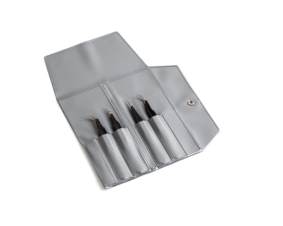 Ideal-tek K4F.SA.NE.ITU kit ESD Epoxy Coated tweezers K4F.SA.NE, SS Anti-Mag