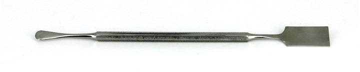 Ideal-tek MPTSS2 Spatula - Short rounded drop-shaped and large flat squared tip. OAL: 175mm, 6.89in