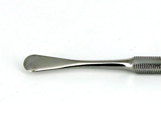 Ideal-tek MPTSS2 Spatula - Short rounded drop-shaped and large flat squared tip. OAL: 175mm, 6.89in