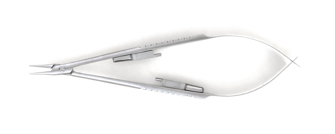 Ideal-tek NH-MJ35.9.IT Micro Needle Holder NH-MJ35, straight, Stainless, OAL 95mm, 3.74in