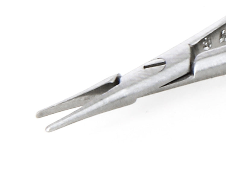 Ideal-tek NH-MJ35.9.IT Micro Needle Holder NH-MJ35, straight, Stainless, OAL 95mm, 3.74in