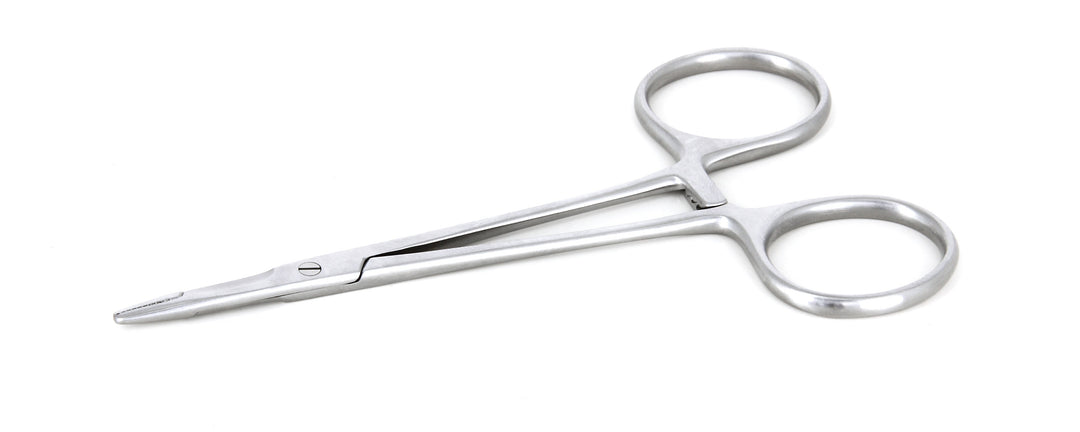 Ideal-tek NH-SG47-85.B.IT Precision Needle holder NH-SG47-85.B, Stainless, OAL 120mm, 4.72in