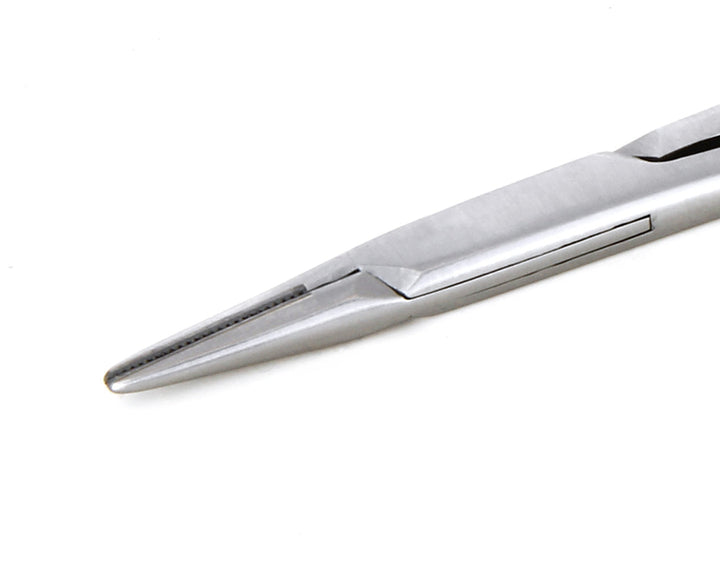Ideal-tek NH-SG47-TC125.B.IT Precision Needle holder NH-SG47-TC125.B, Stainless, Tungsten Carbide insert, OAL 130mm, 5.12in