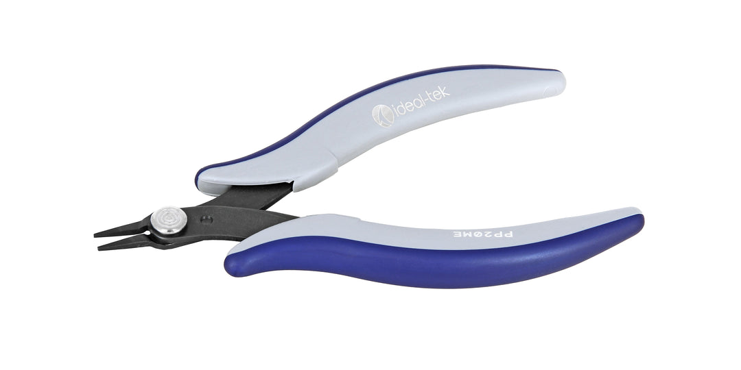 Ideal-tek PP20ME.IT Tek-Me micro-pliers  PP20ME, Needle-nose, short smooth jaws, OAL 136mm, 5, 35in, ESD