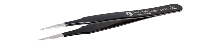 Ideal-tek SM108.SA.NE.1.ITU ESD Epoxy Coated tweezers SM108.SA.NE, SS Anti-Mag, OAL 120mm, 4.72in