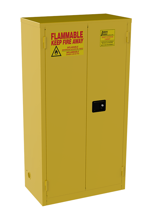 Jamco Products BS44YP Flammable Liquid Storage Cabinet, 44 gallon MTESolutions