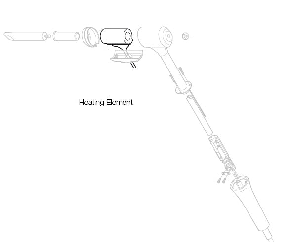 JBC Tools 0352830, Heating Element for 325S Soldering Iron MTESolutions