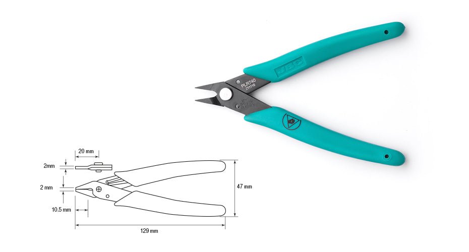 JBC Tools PLR740, Flat Tip Plier MTESolutions
