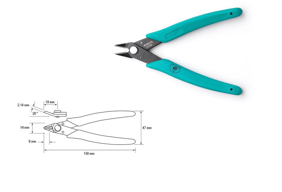 JBC Tools SHR270, Side Shears Ø0.8 MTESolutions