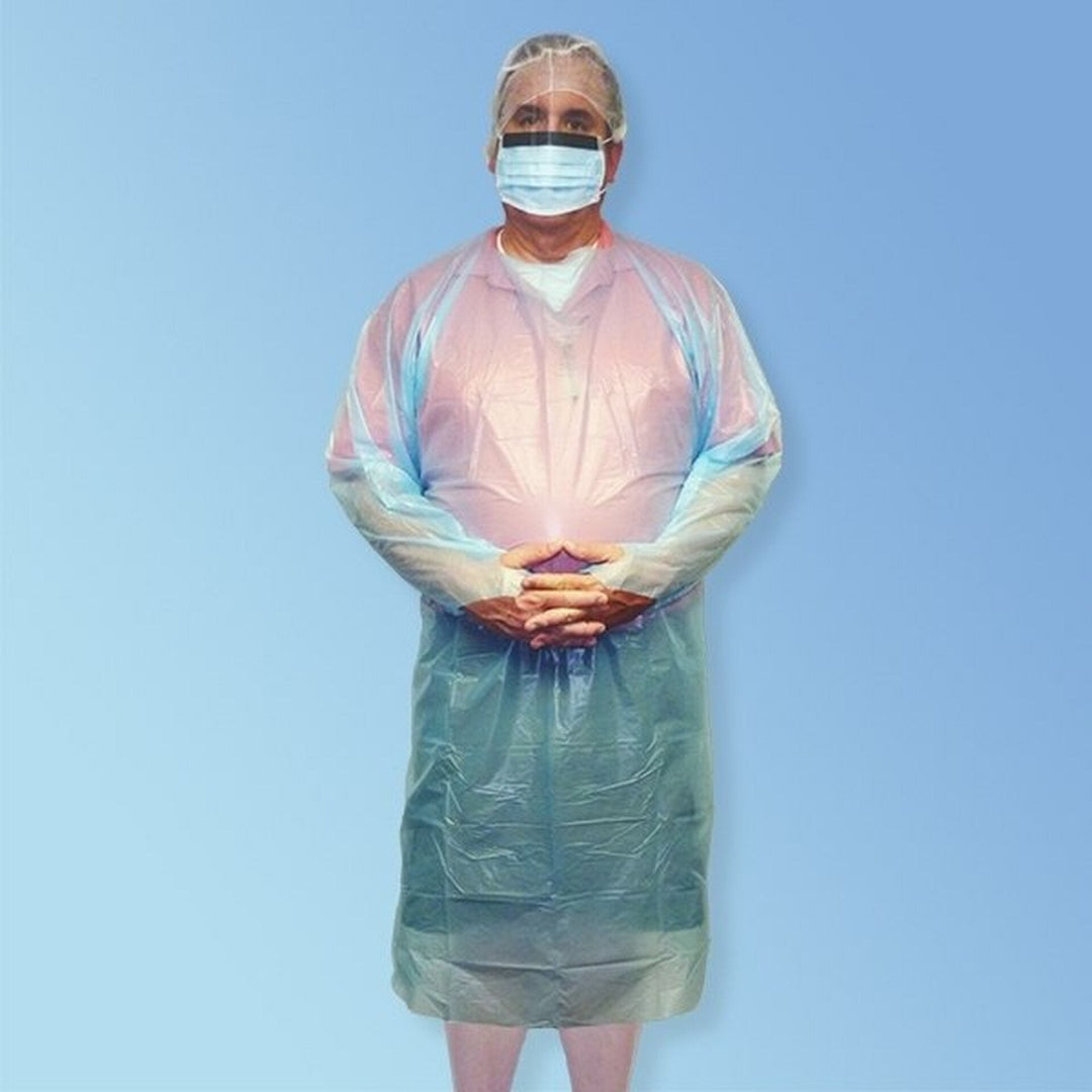 Keystone 55" ISO Gowns ISO - TL - 55 - A, 100/Case MTESolutions