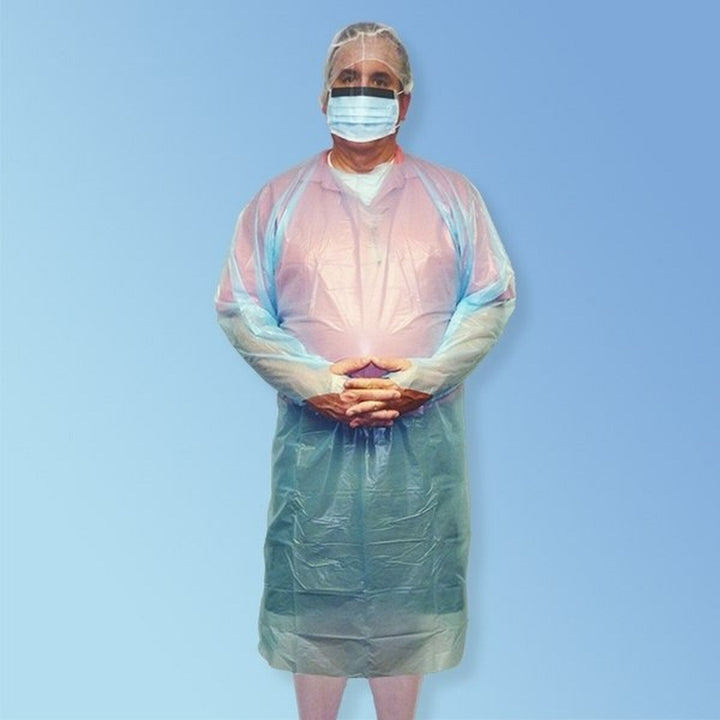 Keystone 55" ISO Gowns ISO - TL - 55 - A, 100/Case MTESolutions