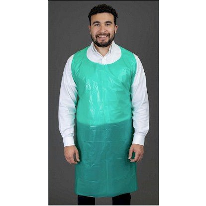 Keystone Apron AP - PE - GREEN - 46 - 28 in X 46 in 1 Mil Polyethylene MTESolutions