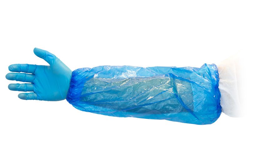 Keystone Arm Guards/Sleeves AG - PE - 16X10 - BLUE - 500/Pk MTESolutions